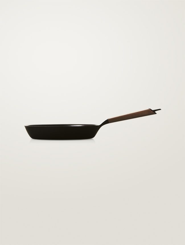 Cast Iron Frying Pan with Lid - 10.2