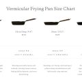 Vermicular Frying Pan Made in Japan 20cm 24cm 26cm 28cm – WAFUU JAPAN